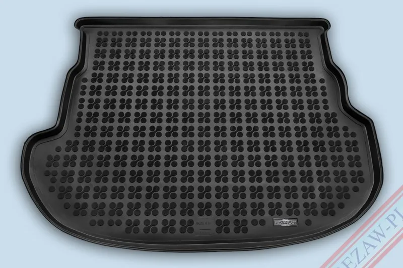 Alfombra / Cubeta De Maletero En Goma Negra Mazda 6 Hb - 2002 - 2008