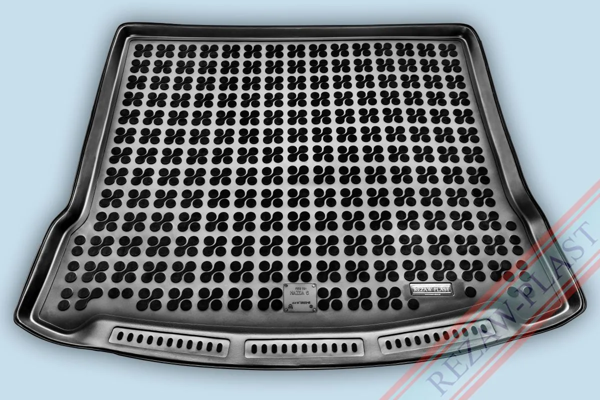 Alfombra / Cubeta De Maletero En Goma Negra Mazda 5 - Desde  2005