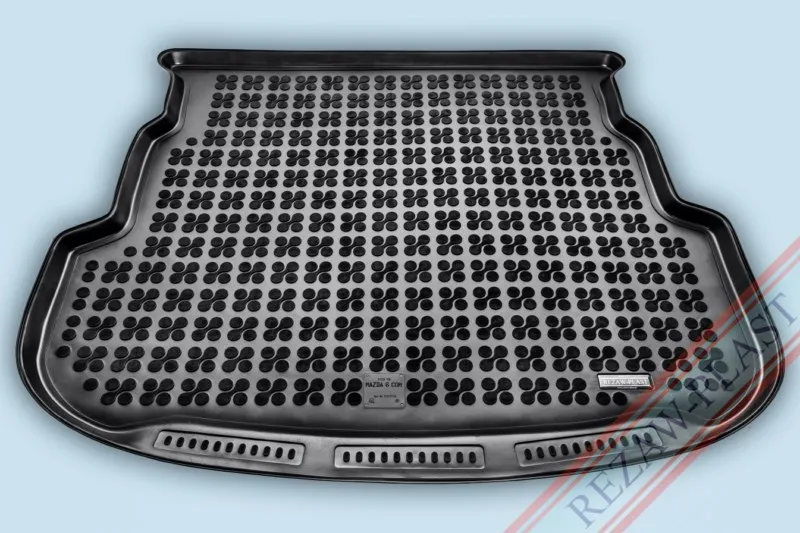 Alfombra / Cubeta De Maletero En Goma Negra Mazda 6 Station Wagon - 2008 - 2012