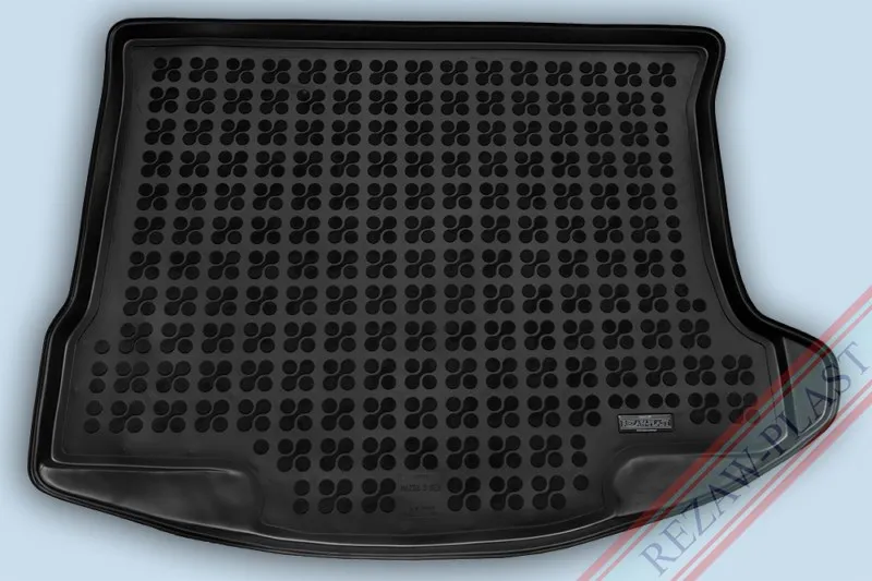 Alfombra / Cubeta De Maletero En Goma Negra Mazda 3 Sedan - 2009  2013
