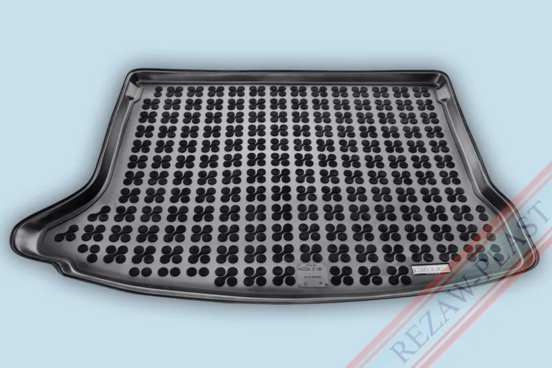Alfombra / Cubeta De Maletero En Goma Negra Mazda 3 Hatchback - Desde 2013
