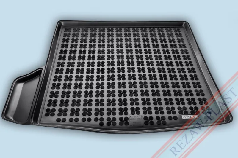 Alfombra / Cubeta De Maletero En Goma Negra Mazda 3 Sedan - Desde 2013
