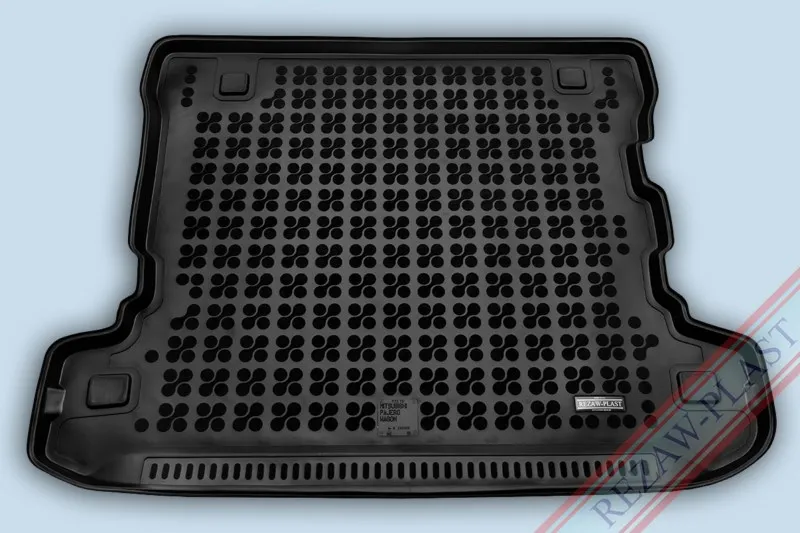 Alfombra / Cubeta De Maletero En Goma Negra Mitsubishi Pajero Wagon/Suv - Desde 2006