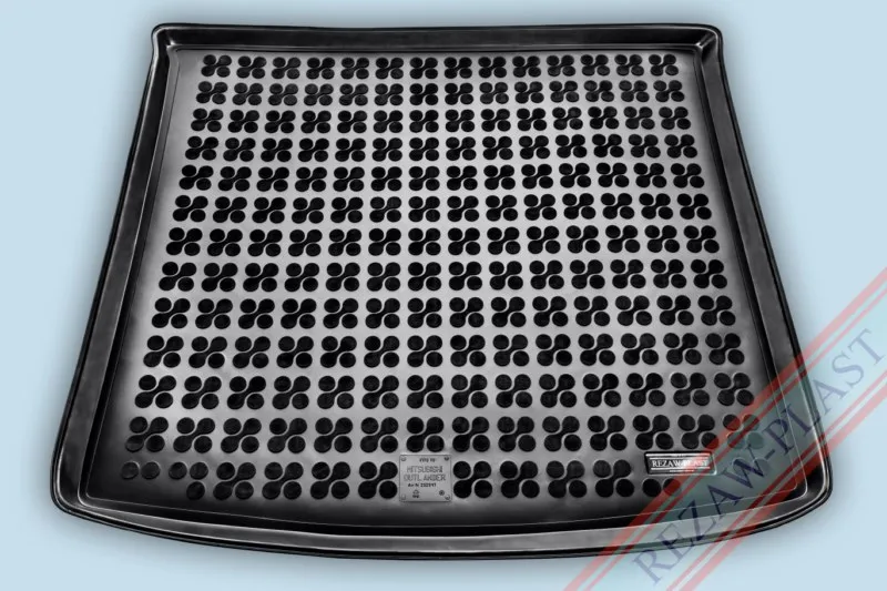 Alfombra / Cubeta De Maletero En Goma Negra Mitsubishi Outlander - Desde 2012