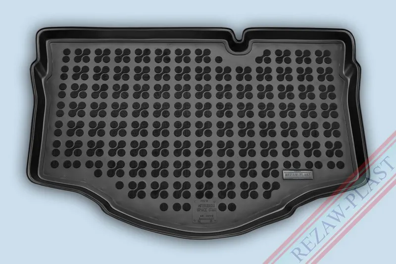 Alfombra / Cubeta De Maletero En Goma Negra Mitsubishi Space Star - Desde 2014