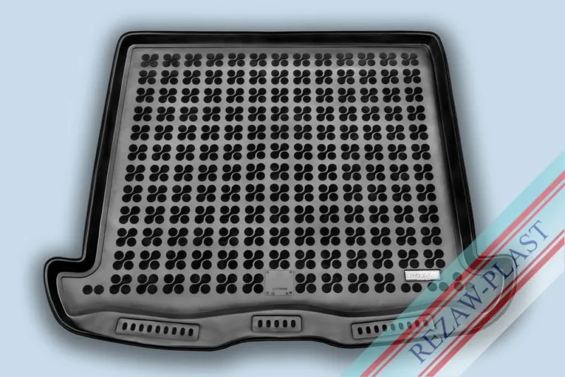 Alfombra / Cubeta De Maletero En Goma Negra Volvo V50 Station Wagon - Desde 2004