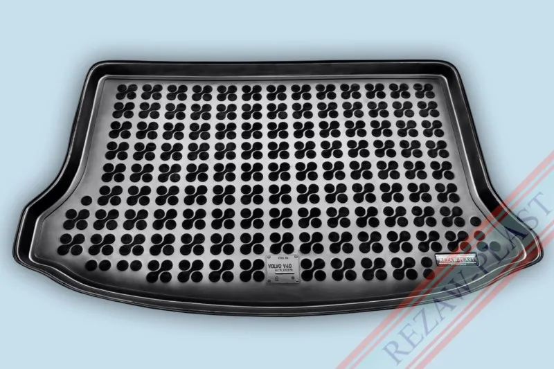Alfombra / Cubeta De Maletero En Goma Negra Volvo V40 Un Solo Suelo - Desde 2012