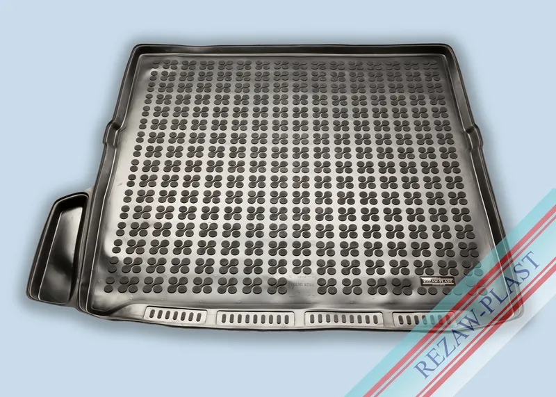 Alfombra / Cubeta De Maletero En Goma Negra Volvo Xc90 - Desde 2015