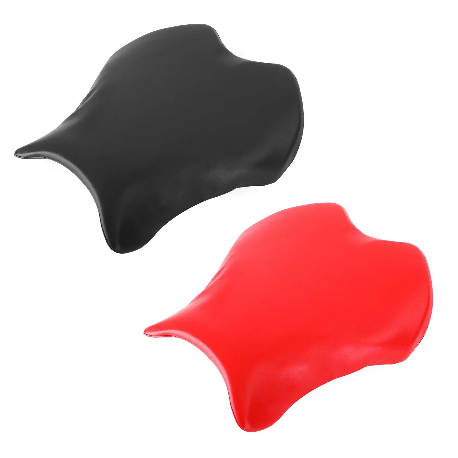 Met de cerda para el cojín del asiento delantero para Yamaha YZF-R6 YZF R6 17-20 Generic Red