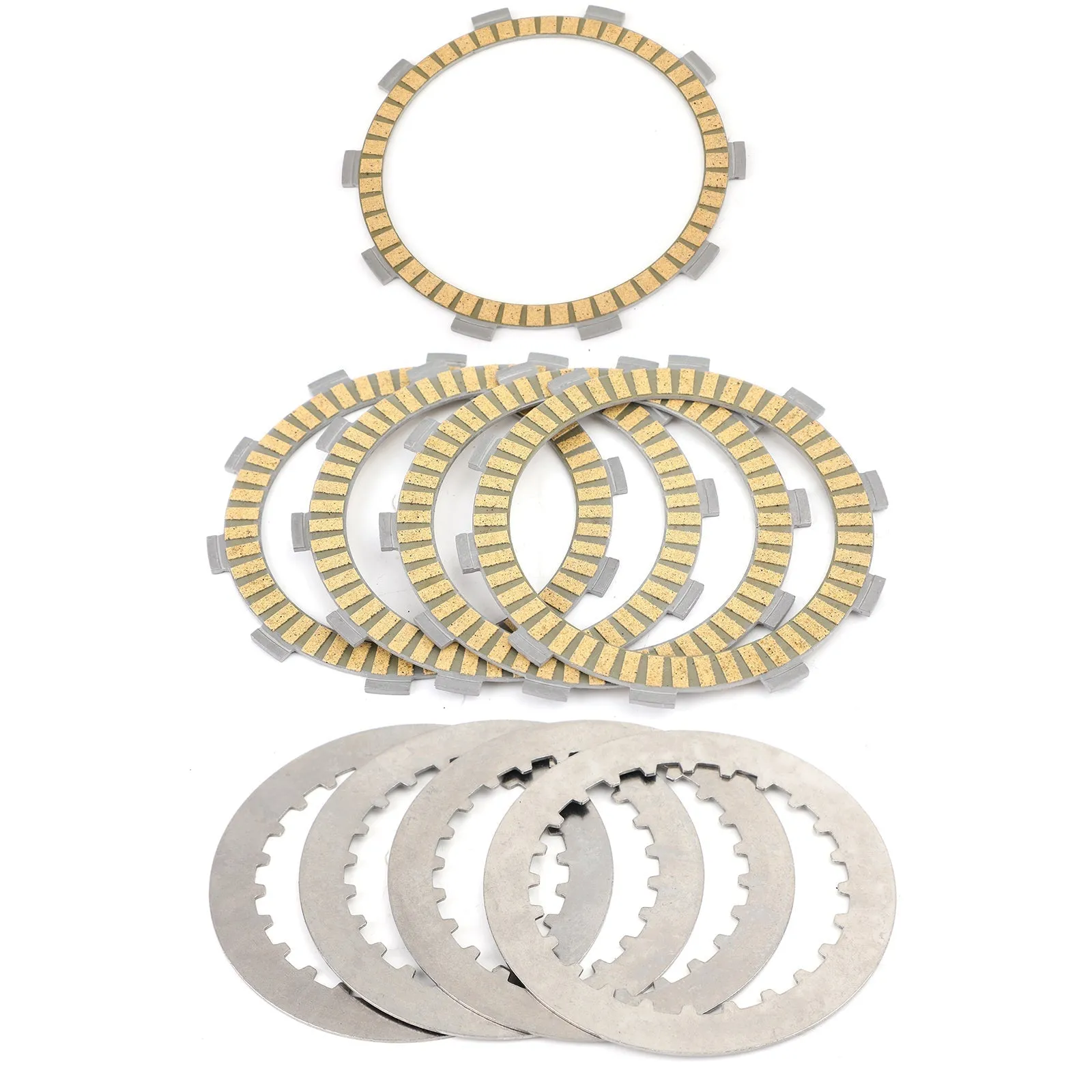 Kit de embrague de acero y discos de fricción para Honda VT125 Shadow / Varadero 125 88-2011 Genérico