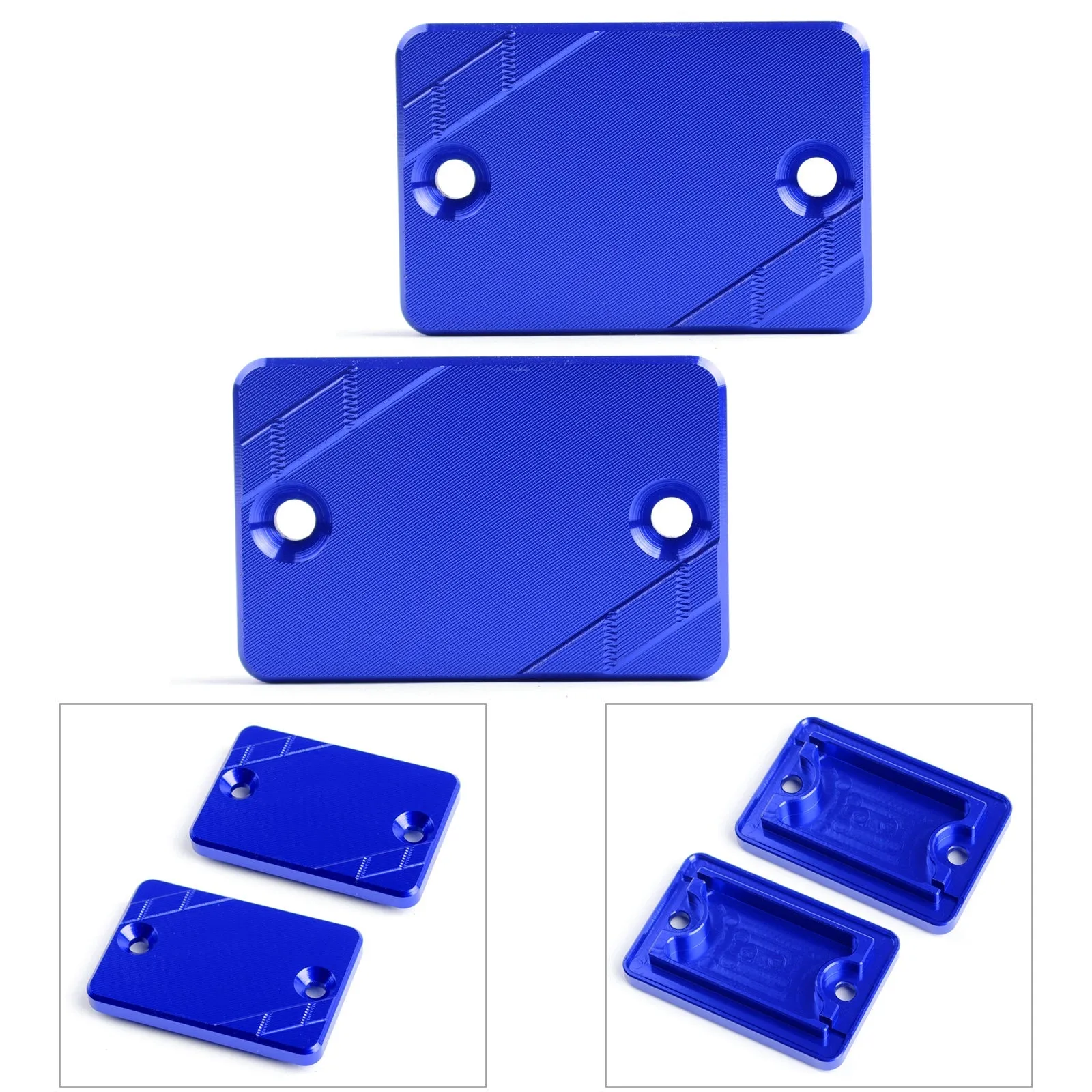 2x Tapa de depósito de freno delantero azul para HONDA PCX125/150 2018 Forza 125 300 Generic