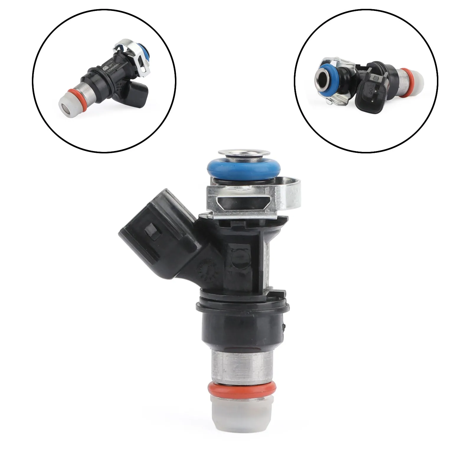 58100N6818 1 inyector de combustible 12580681 compatible con Chevy GMC 2004-2010 4.8 5.3 6.0 6.2 832-11203 FJ887 217-1621 FIGM004X8 832-11203 genérico