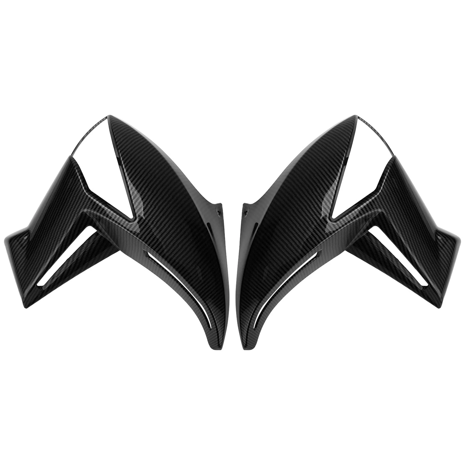 Panel de cubierta de radiador frontal, carenado para KAWASAKI ER6N 2009-2011 genérico