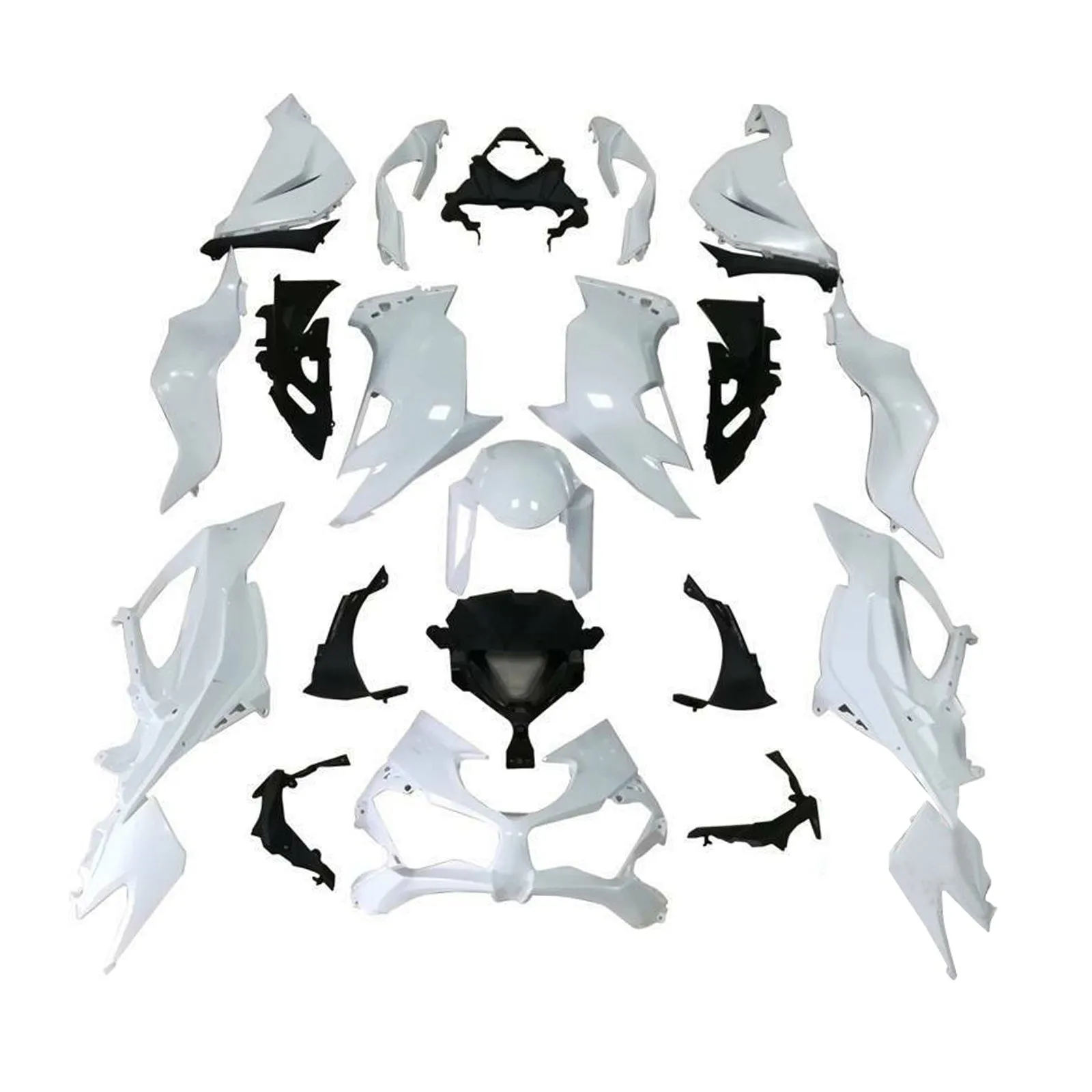 Moldeo por inyección de carenado de carrocería sin pintar Kawasaki ZX6R 2019-2023