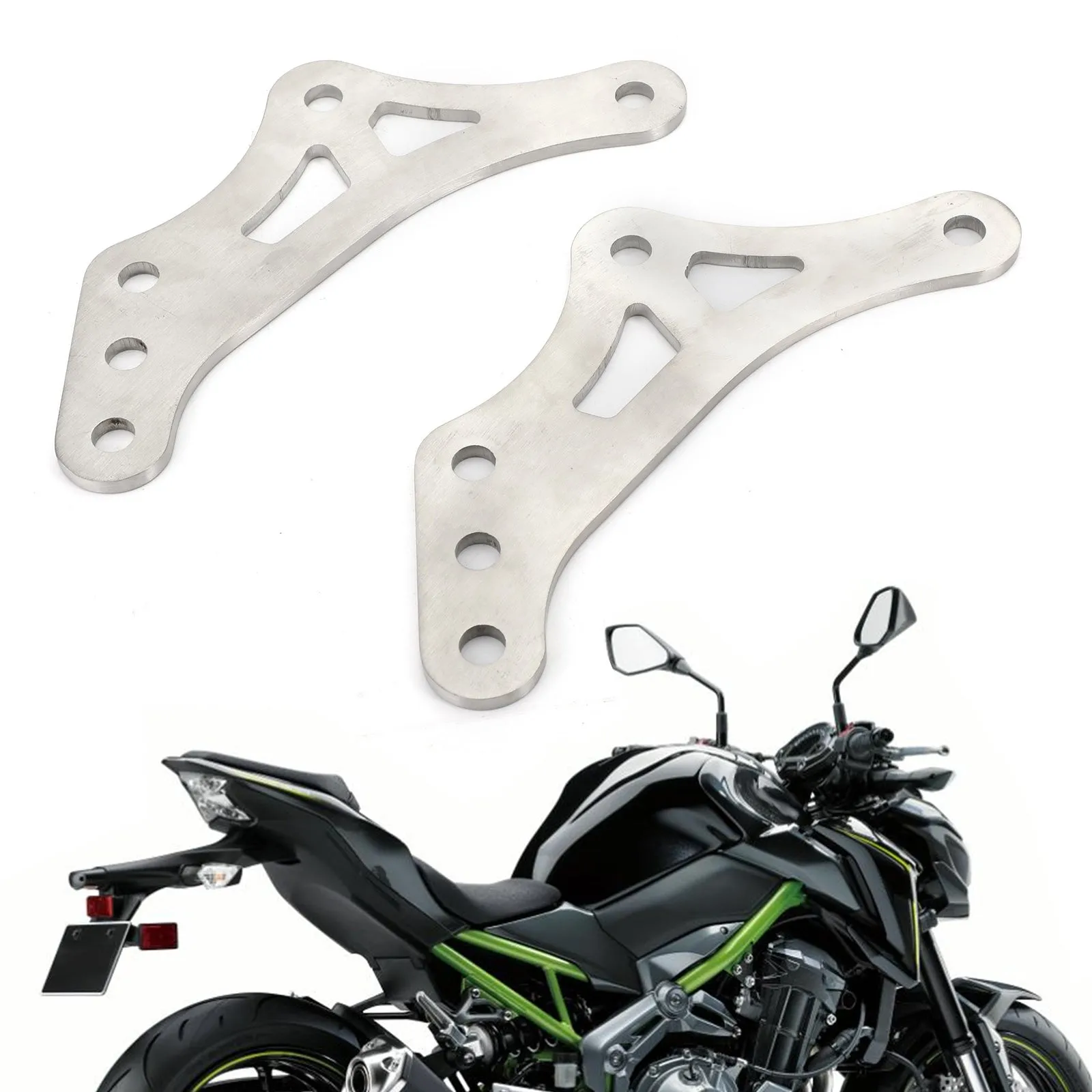 Kits de enlace de suspensión ajustable para motocicleta, descenso para Kawasaki Z900 2017-UP genérico