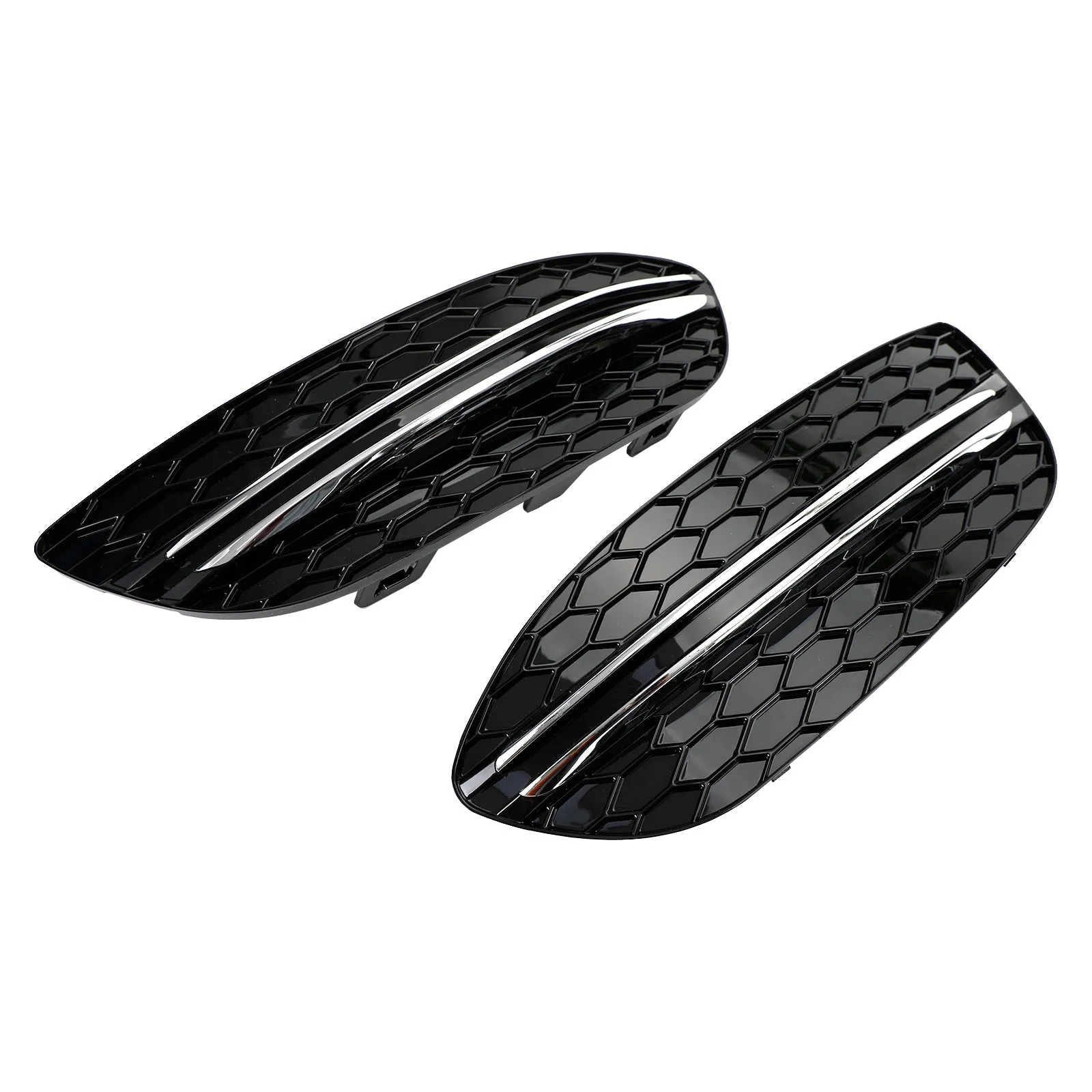 2015-2018 MERCEDES BENZ CLASE C W205 Cubierta de luz antiniebla delantera en forma de panal