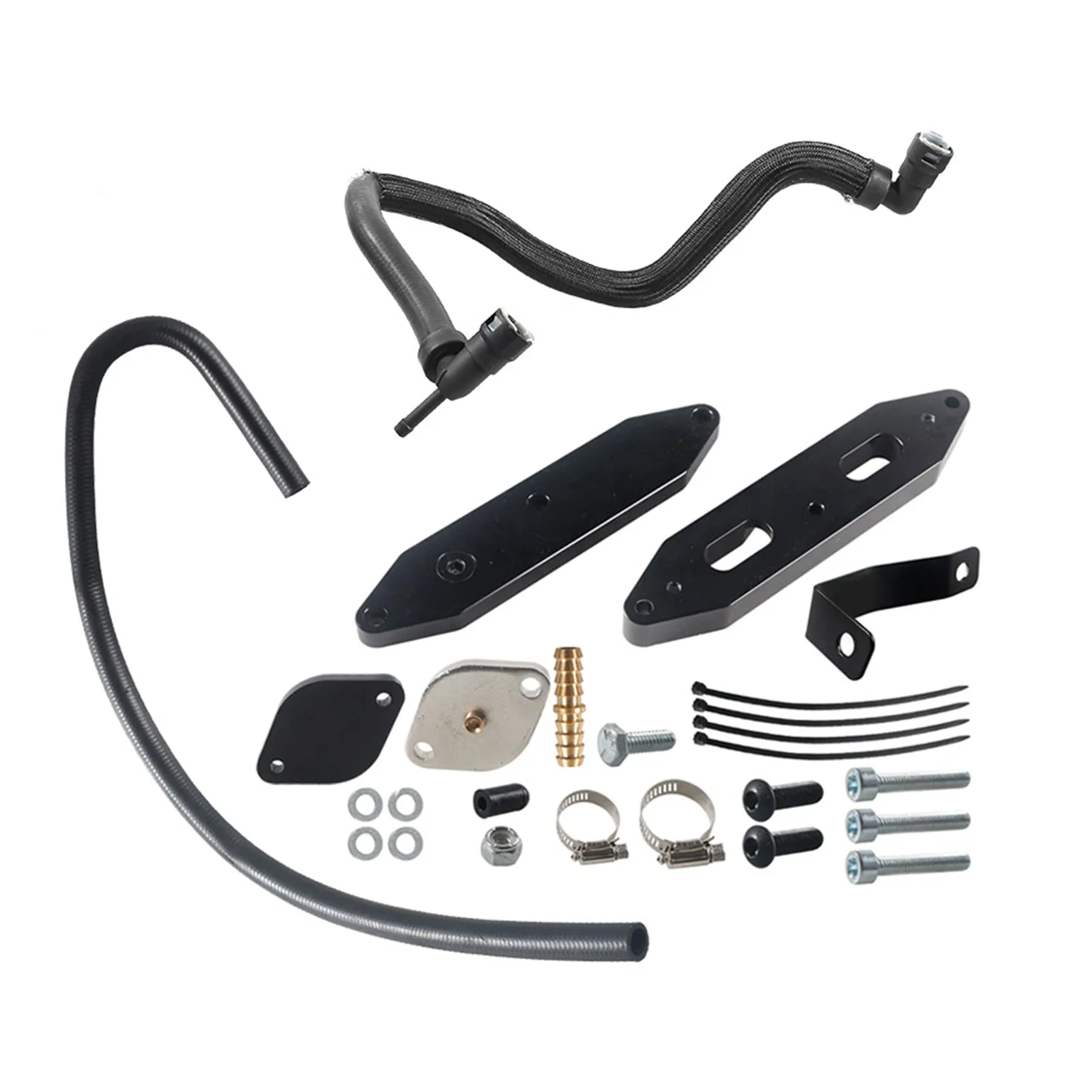 Kit de eliminación de EGR diésel Powerstroke para Ford 6.7L 2011-2019 con manguera radiante Fedex Express