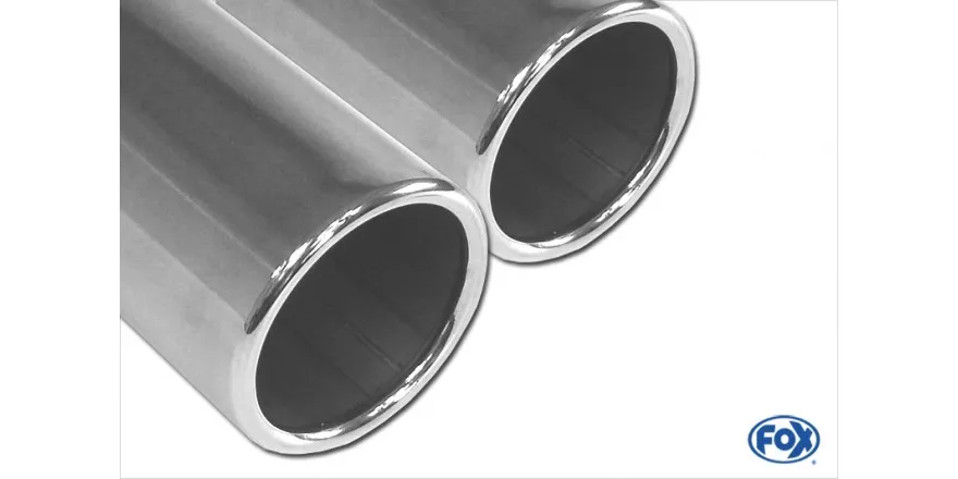 FOX Escape trasero derecho / izquierdo doble flujo - 2x90 tipo 12 Subaru Impreza GJ 4x4 - Salón WRX Año:Desde 2016 2,5l 221kW