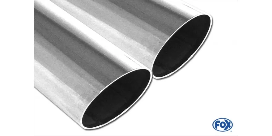 Escape FOX Audi Urquattro escape final Ø76mm - 2x76 Typ 14