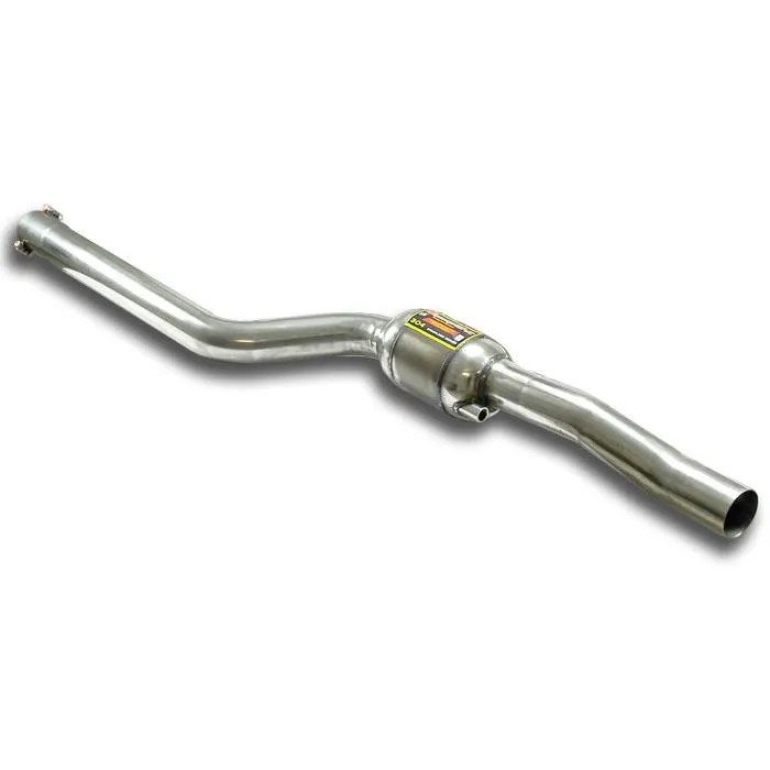 Front Front Pipe (Left) With Hjs Metallic Catalytic, 100cpsi - Mercedes W212 E 63 Amg (M156 6.2i V8 - 525 Cv) (Sedan + S.W.) '09