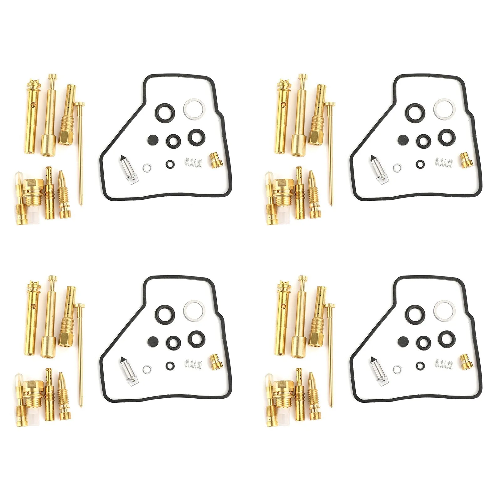 Kit de reparación de carburador 4X, piezas de reconstrucción para Honda genérica VFR400 VFR400R NC30