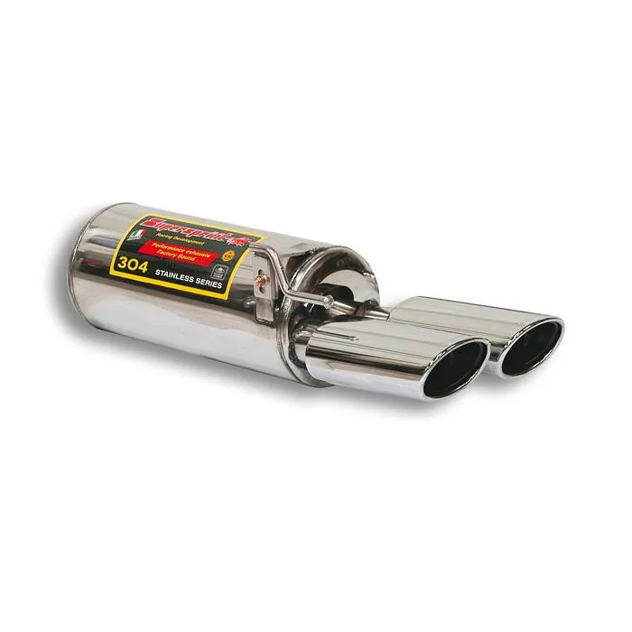 SUPERSPRINT SILENCIOSO TRASERO IZQUIERDO 120 X 80 MERCEDES C215 CL 500 V8 (306 CV) ’00 – ’06