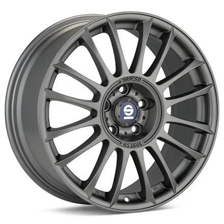 Llanta Sparco Pista 8x18 Et35 5x112 Matt Silver Tech - Tuv
