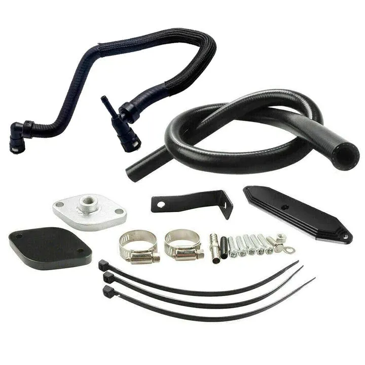 Kit de eliminación de EGR diésel Powerstroke para Ford 6.7L 2015-2023 con manguera radiante Fedex Express
