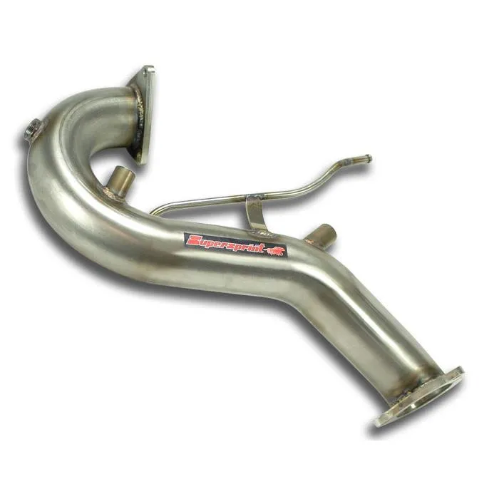 Turbo Downpipe (Reemplaza Dpf) Con Tapones Para Los Racores De Presión + Sensores De O2versión "Corta" - Comprobar La Pieza Oem