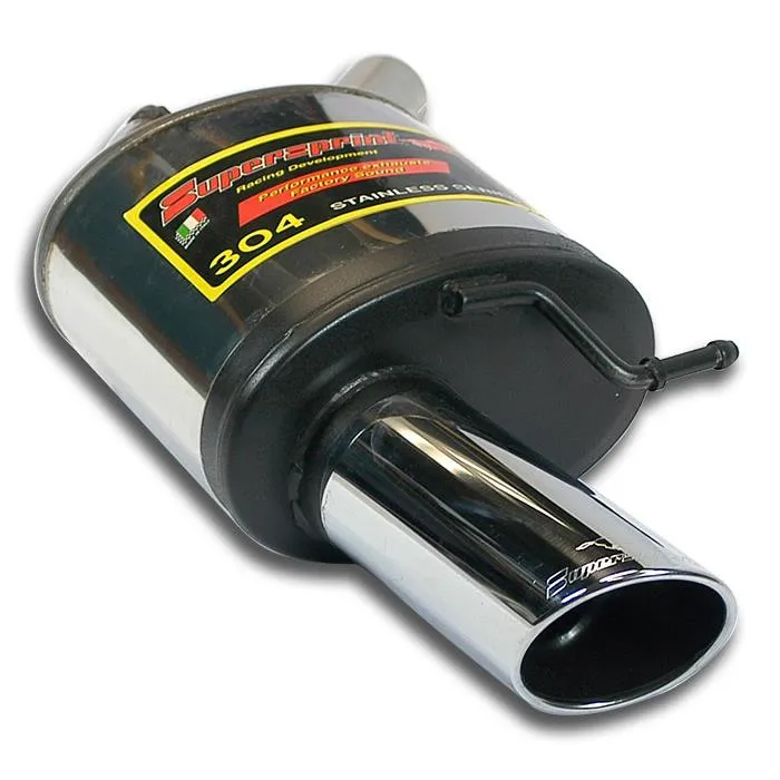 SUPERSPRINT SILENCIOSO TRASERO IZQUIERDO O100 «POWER LOOP» AUDI A6 C7 4G (SEDAN + AVANT) 2.8 FSI V6 (204 CV) 2011 – 2014