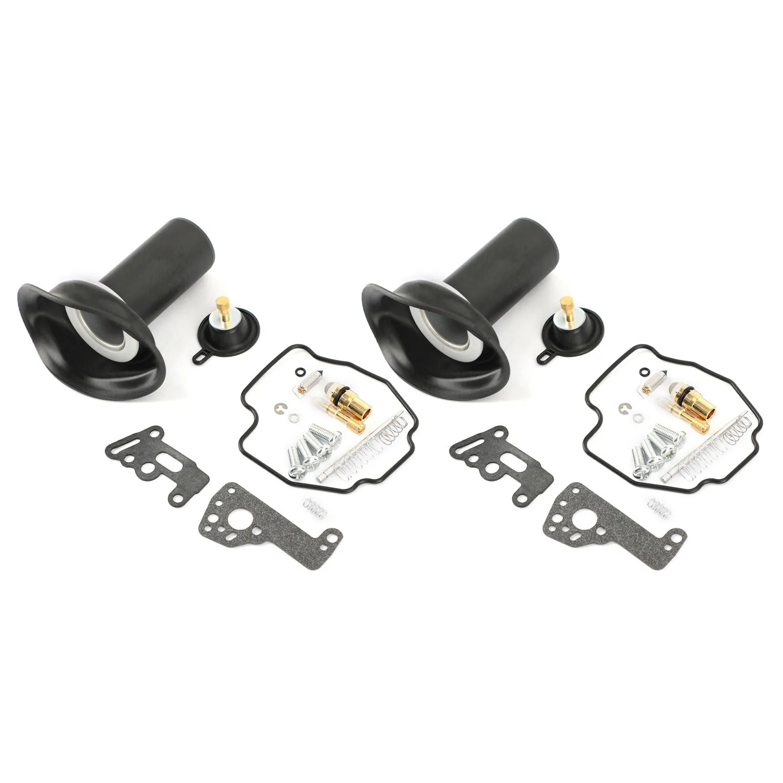 2set Kit de reparación de carburador diafragma de pistón para Yamaha VIRAGO 535 XV535 1990-01 genérico