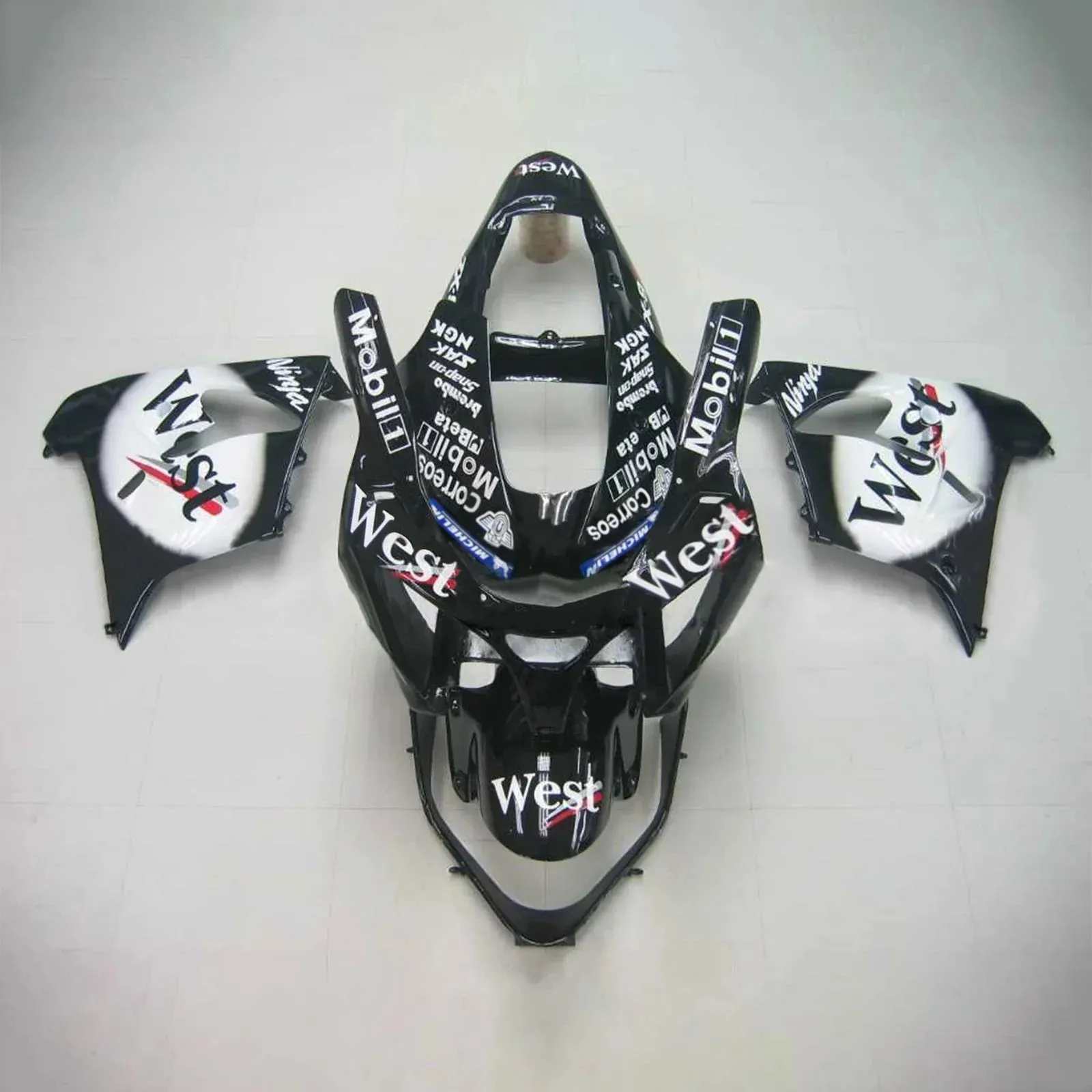 Kit de carrocería de carenado Amotopart para Kawasaki ZX9R 2002-2003 genérico