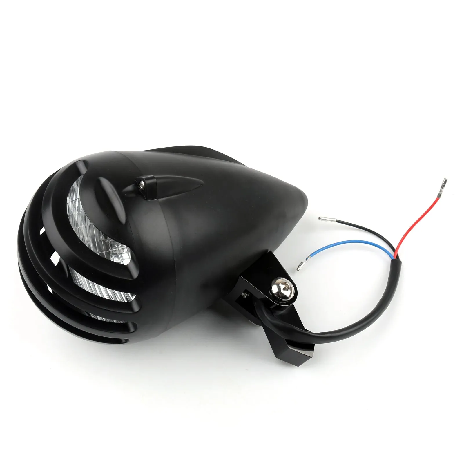 Lámpara de faro tipo bala de motocicleta, 5 1/2 pulgadas, para Chopper Bobber Old School Custom