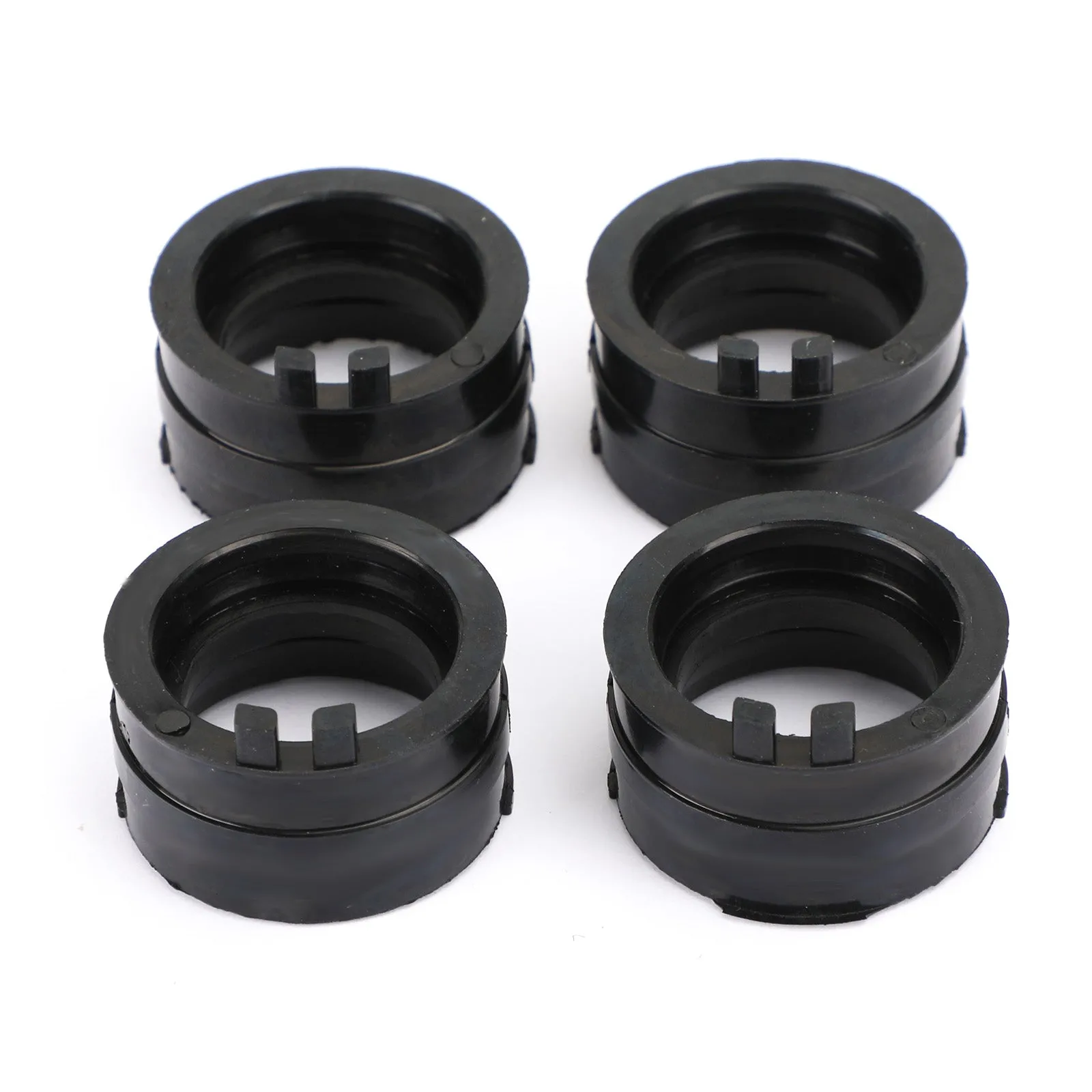 Botas de colector de admisión para Honda CBR600F Hurricane 1987-1990 Soportes de carburador genéricos