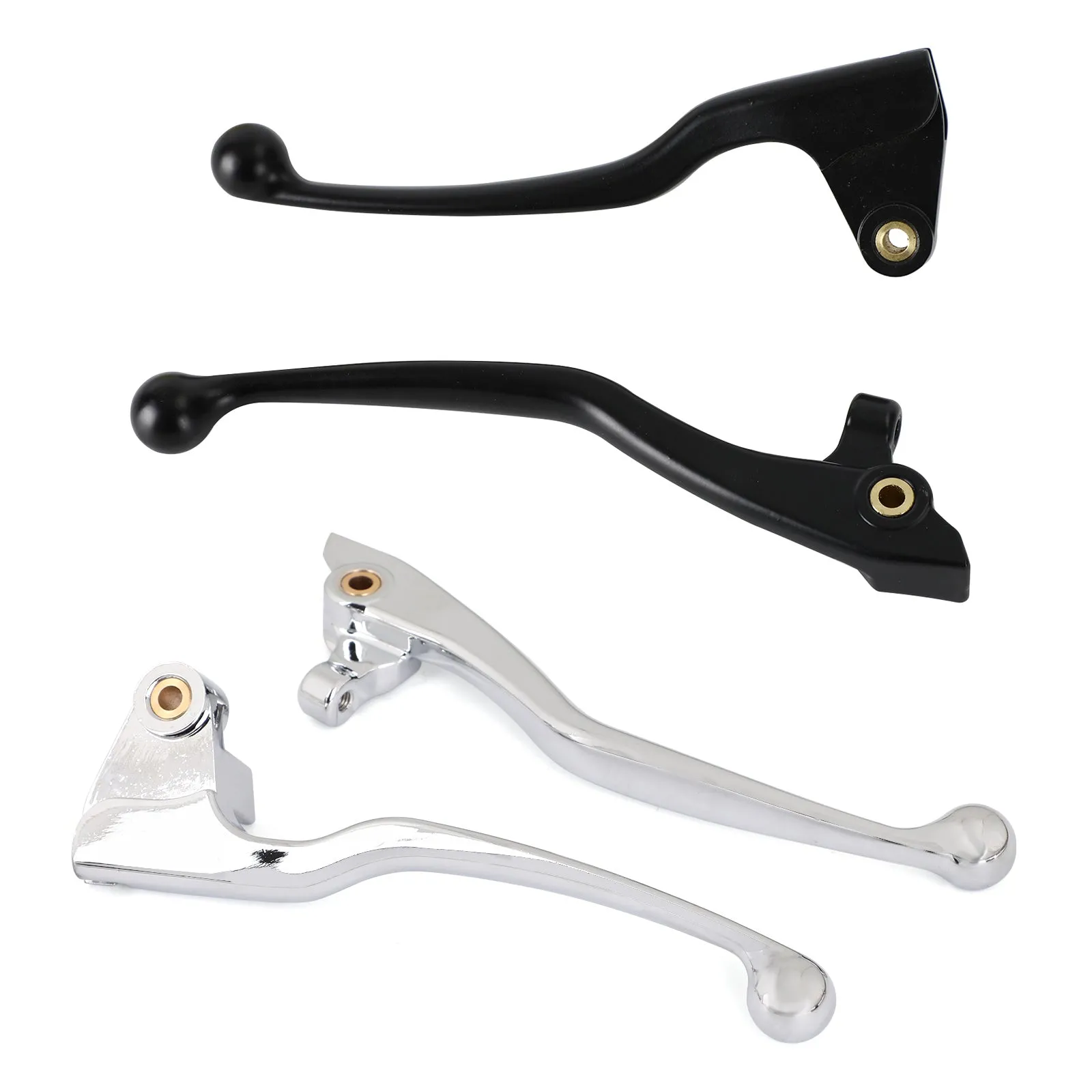 Palancas de embrague de freno para Yamaha Dragstar XVS400 1996-2002 XVS650 1997-2002 Genérico