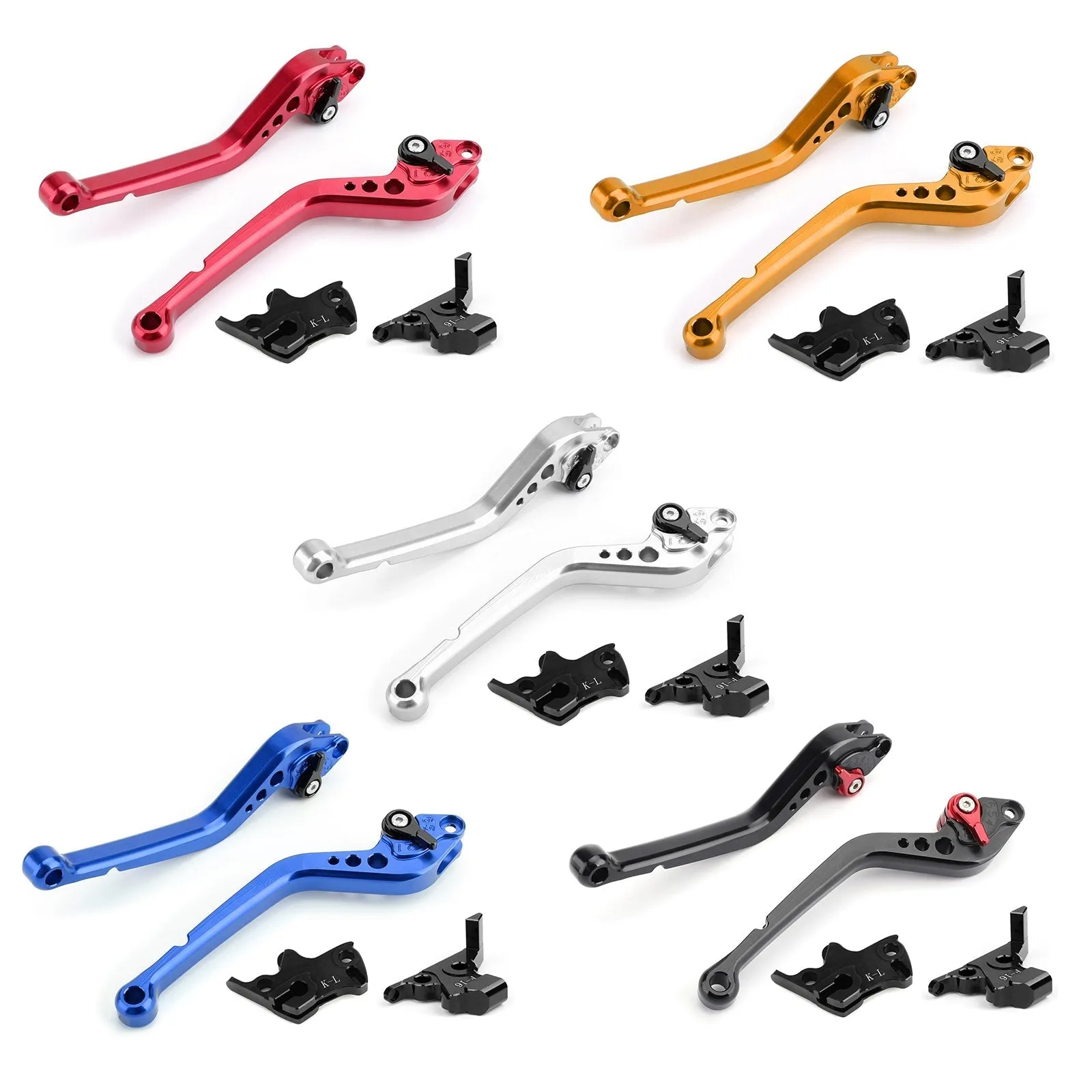 Maneta Freno Embrague Larga Para KTM 390 2019 Plata Generico