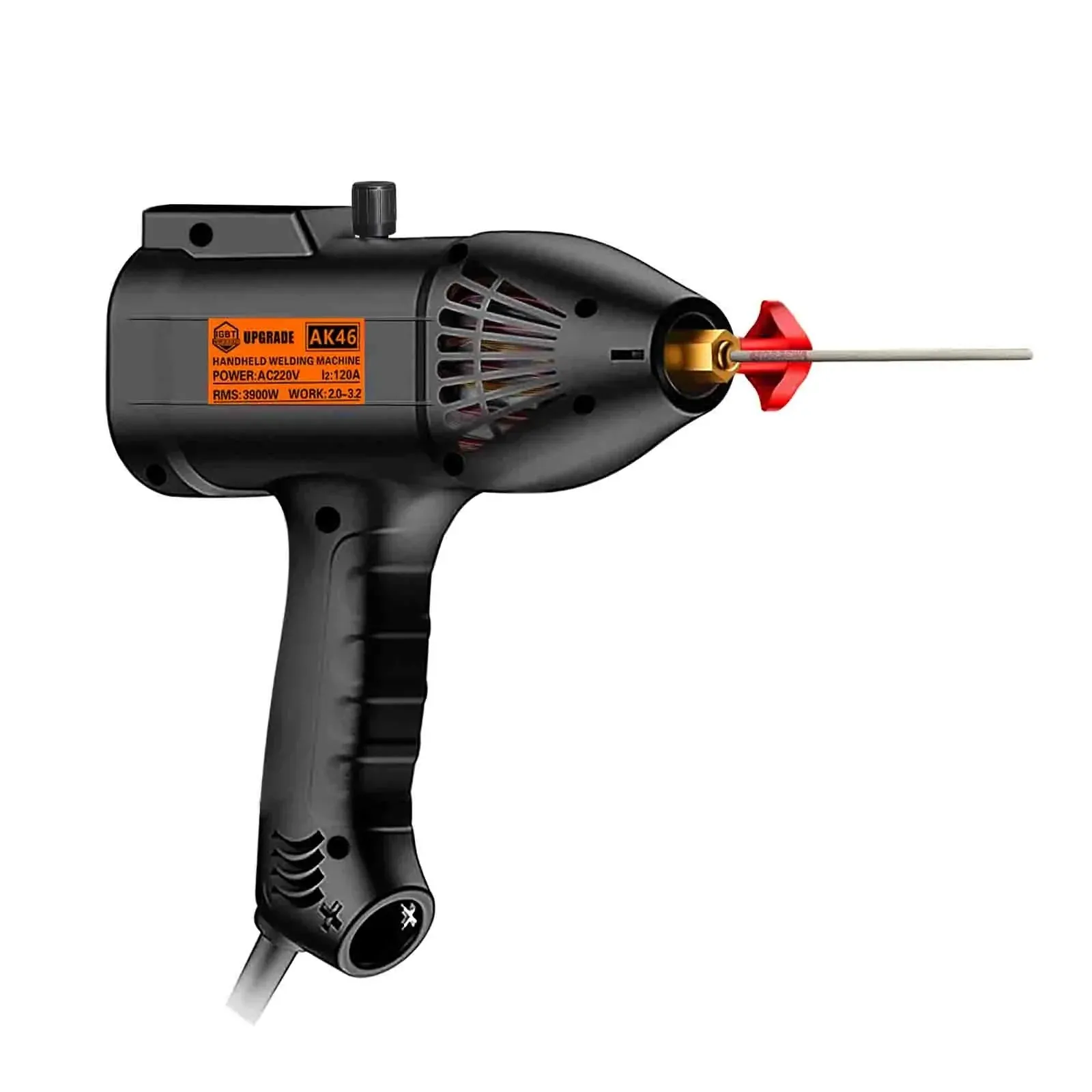 Máquina de soldadura por arco portátil, soldador automático de ajuste de corriente Digital, 110V