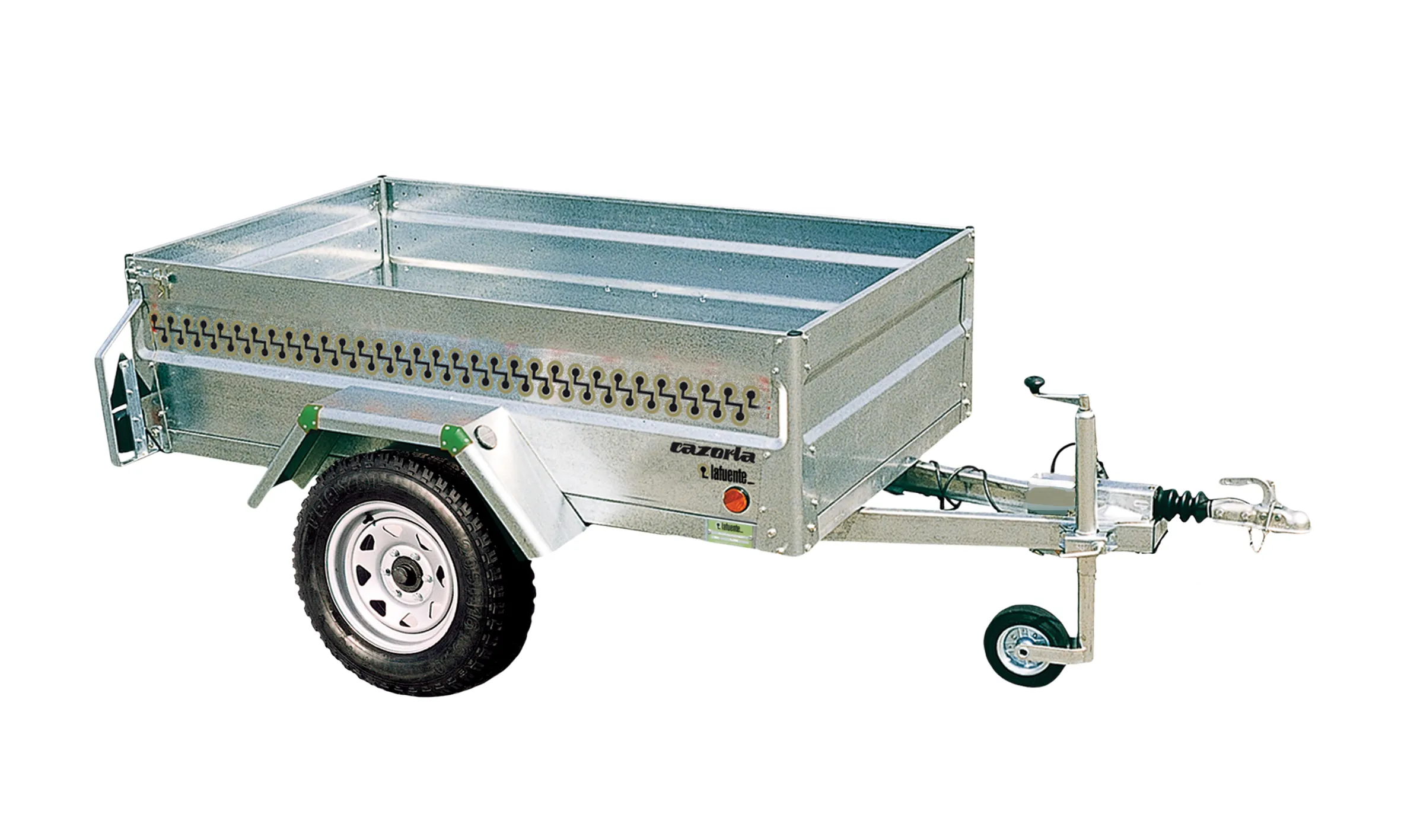 Remolque Cazorla Tt   Serie 2000 - Remolque De Carga Galvanizado