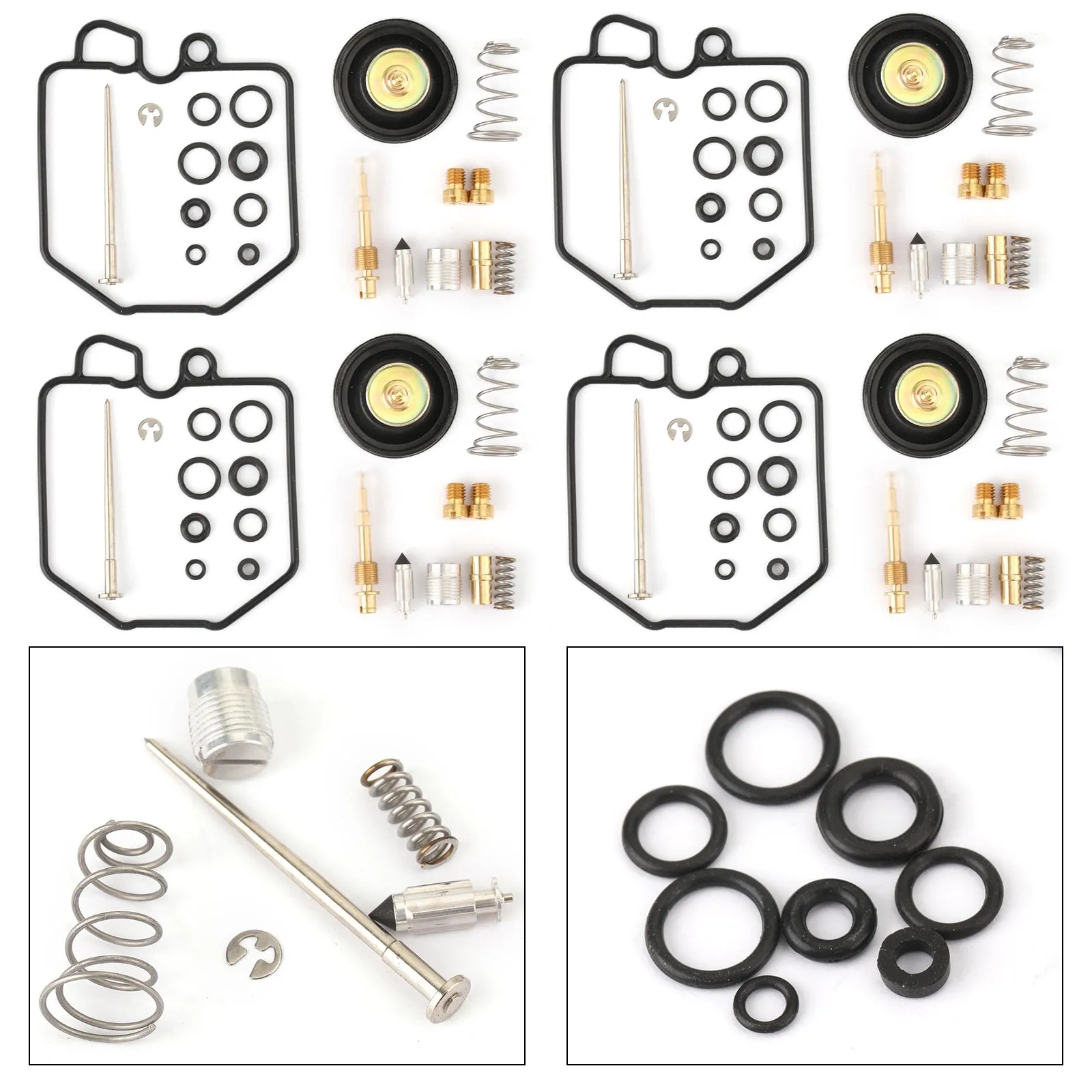 Kit de reparación de 4 válvulas de corte de aire para Honda CB750K 1980-82 Reemplazar 18-2795 genérico