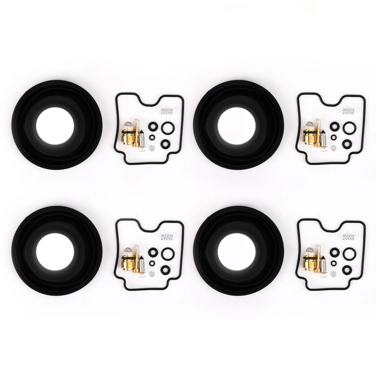 Kit de reparación de carburador pistón diafragma goma para Bandit GSF1200 GSF1200S 01-05 Generic