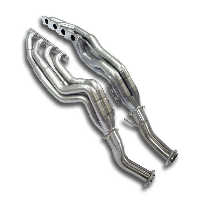 Colectores Derecho-Izquierdo - Audi A4 Rs4 Quattro (Sedan + Avant) 4.2i V8 (420 Cv) '06 -> '08 Supercharger Conversion (With Val