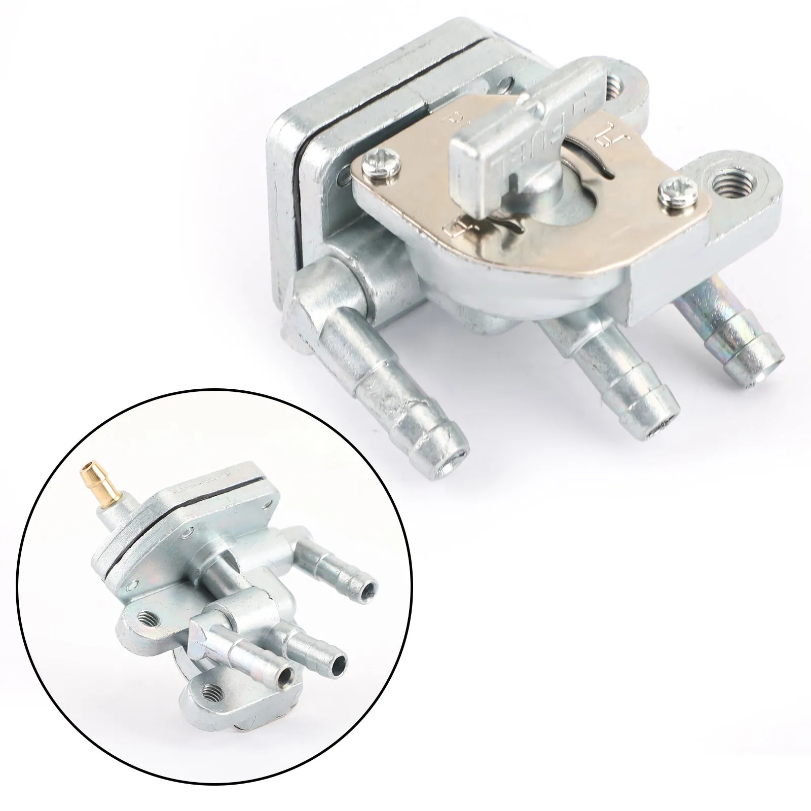 Areyourshop Válvula de cierre de combustible para Yamaha XV250 Route 66 Virago 250 V-Star 250 Generic