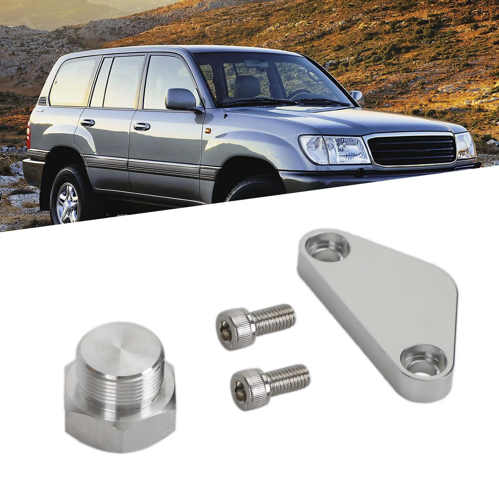 Kit de placa de bloque de enchufe de eliminación EGR para Toyota Land cruiser4 Runner 2.7L 4.0L genérico