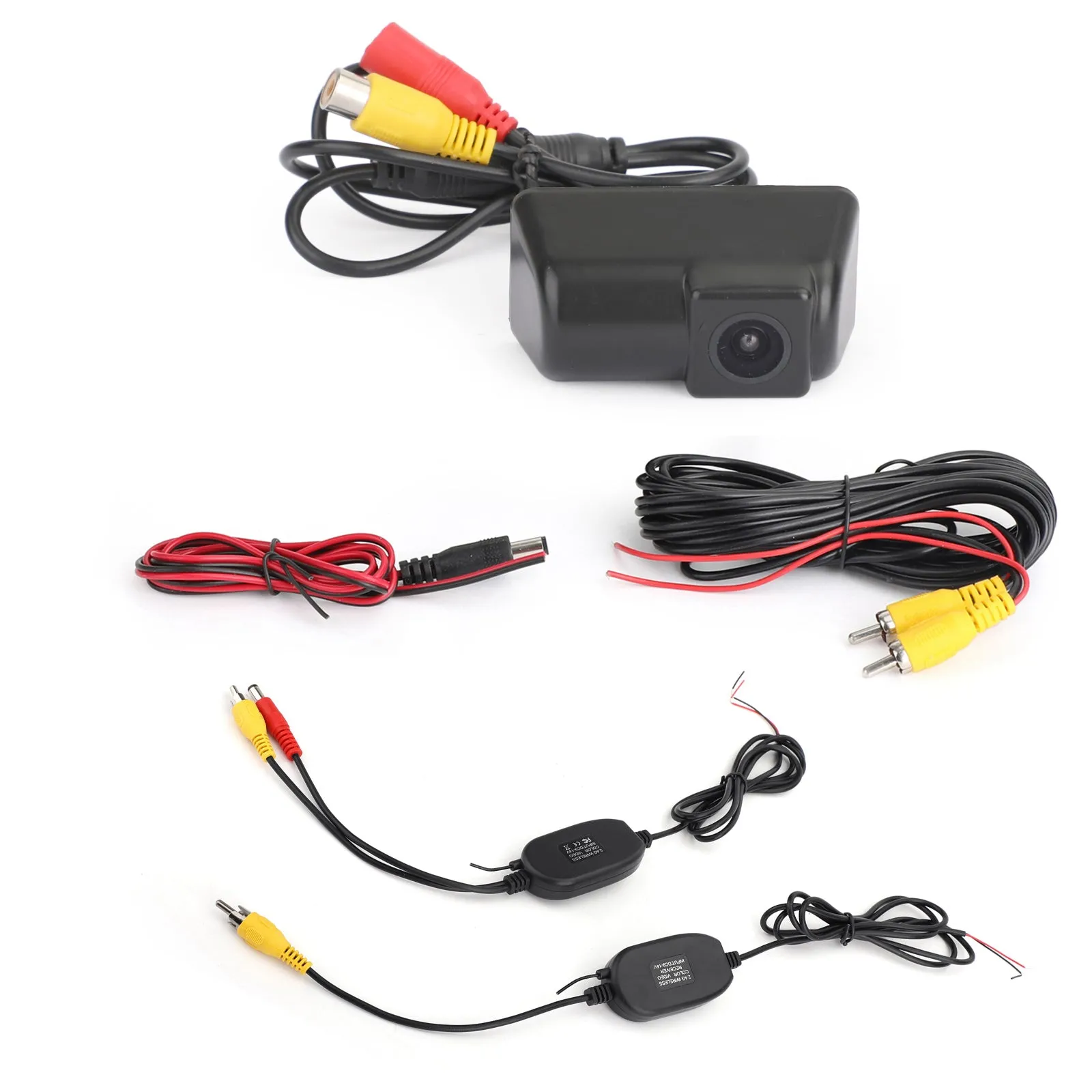 Kit de cámara de visión trasera de coche, gran angular, inalámbrico, HD, apto para Ford/Transit/Connect