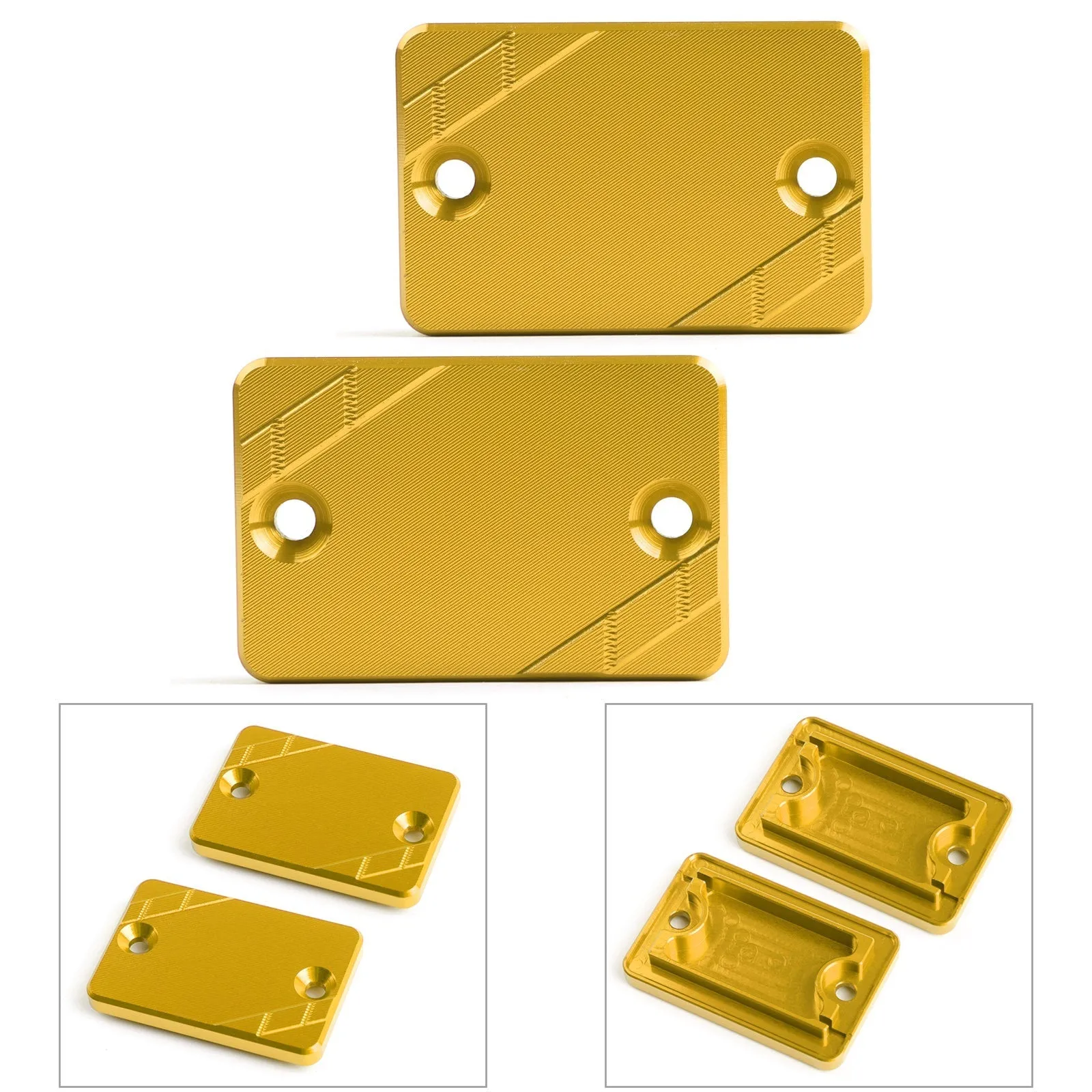 Tapa de depósito de freno delantero L&R GD para HONDA Forza 125 300 PCX125/150 2018 Genérico