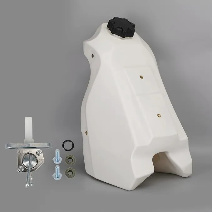1988-1989 Honda CR250R 2 Tank White White