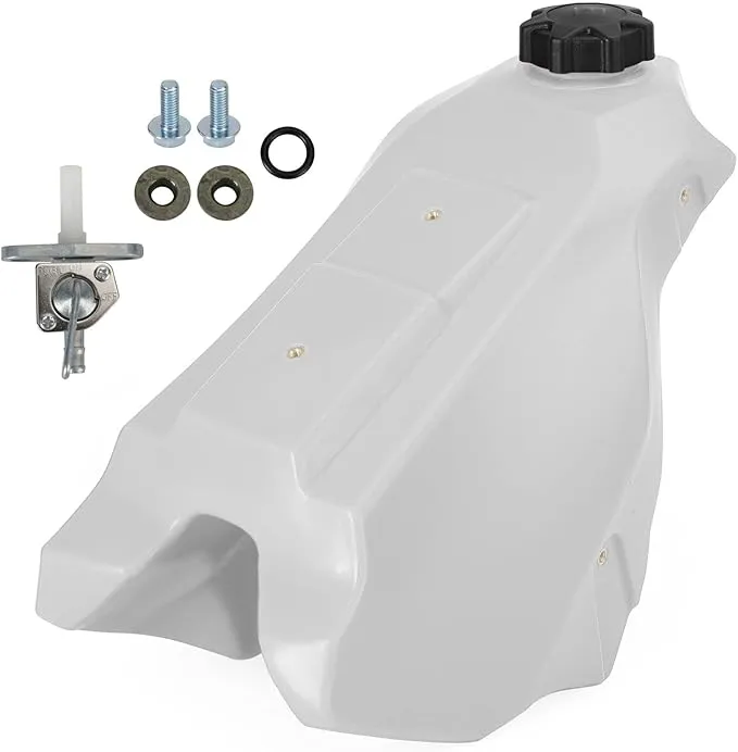 Nuevo tanque de gas de plástico Fit White Fit para Honda CR500R 1989-2001