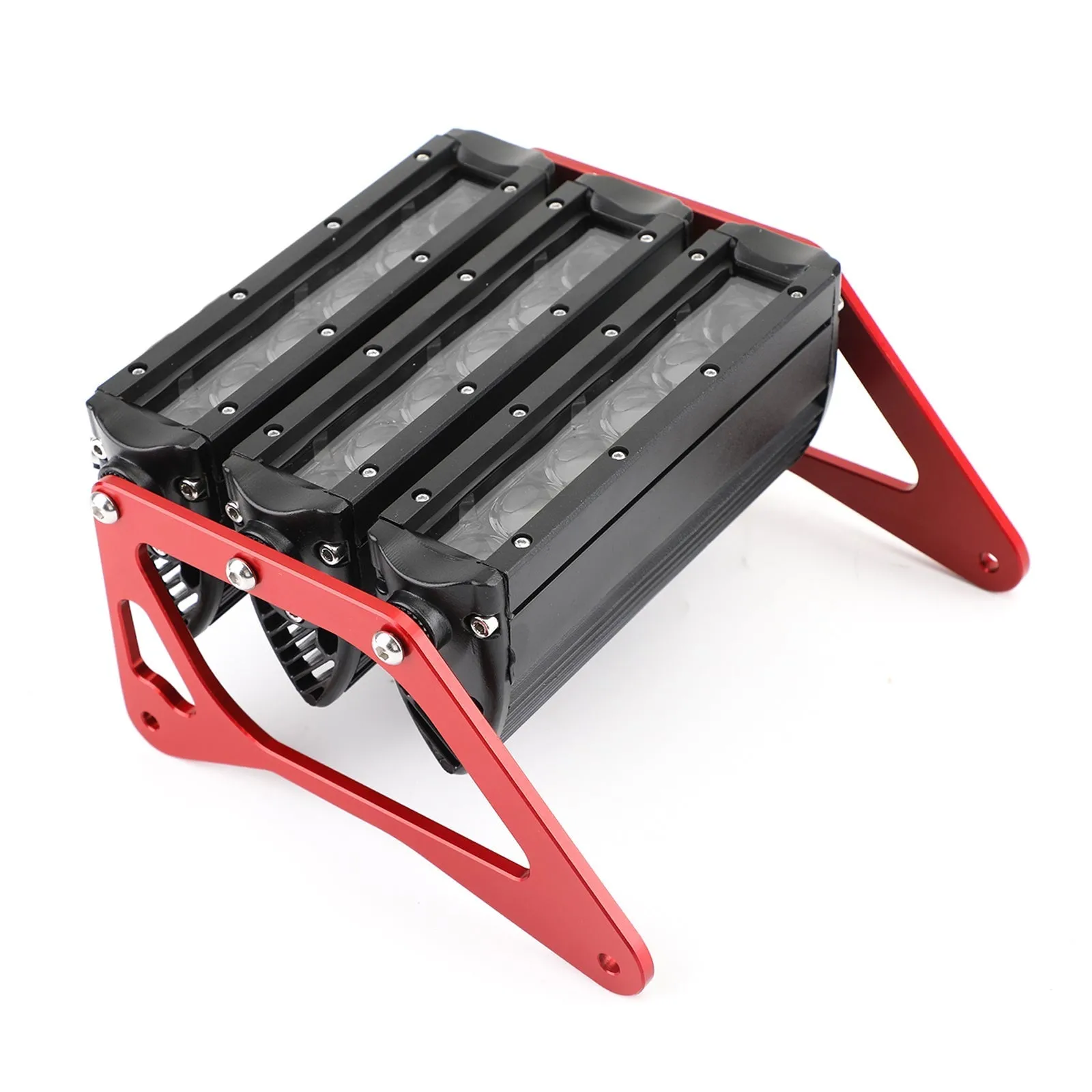 Faro LED de 3 filas para motocicleta, luz blanca para Honda Grom 125 MSX SF 13-19 RE genérico