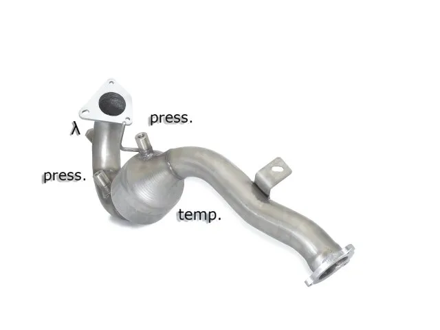 Catalizador Grupo N + Tramo Sustitución Filtro Antipartículas Acero Inox Grupo N - Mot.Cap / Ccw (2967cc) Versión Larga - >>05/2