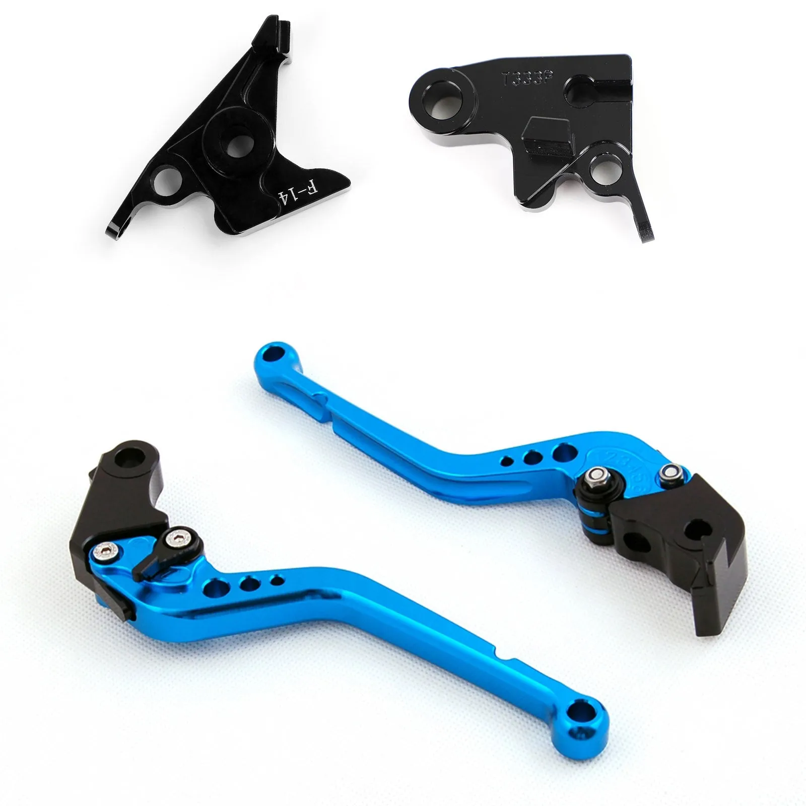 Palanca de freno de embrague largo para Trident 2022 Bonneville T120/T100 2016-2019 Genérico